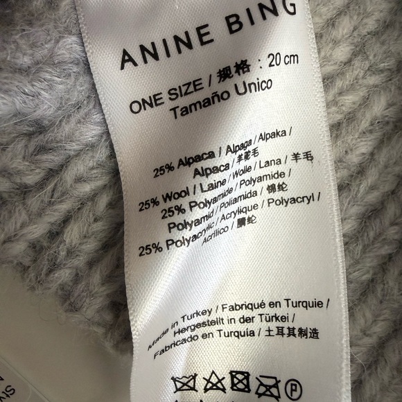 ANINE BING Elia Beanie - Picture 9 of 9